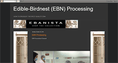 Desktop Screenshot of ebnprocessing.blogspot.com