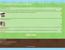 Tablet Screenshot of angellandon.blogspot.com