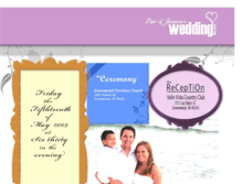 Tablet Screenshot of ericjessicaswedding.blogspot.com