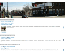 Tablet Screenshot of franklinavenueplanning.blogspot.com