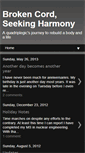 Mobile Screenshot of brokencord.blogspot.com