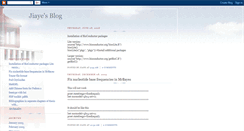 Desktop Screenshot of jyublog.blogspot.com