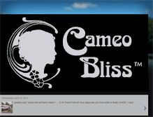 Tablet Screenshot of cameobliss.blogspot.com