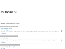 Tablet Screenshot of humblerecipes.blogspot.com