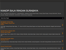 Tablet Screenshot of kanopibajaringan01.blogspot.com