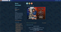 Desktop Screenshot of fiercethursdays.blogspot.com