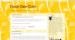 Desktop Screenshot of food-dee-dum.blogspot.com
