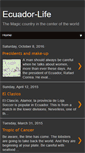 Mobile Screenshot of ecuador-life.blogspot.com
