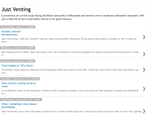 Tablet Screenshot of justventing-mcj.blogspot.com