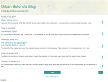 Tablet Screenshot of orbanbotond.blogspot.com