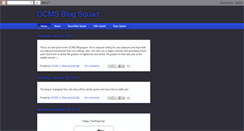 Desktop Screenshot of gcmsblogsquad.blogspot.com