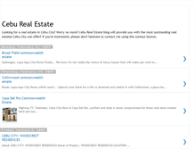 Tablet Screenshot of cebureal-estate.blogspot.com