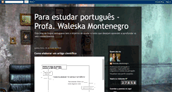 Desktop Screenshot of paraestudarportugues.blogspot.com