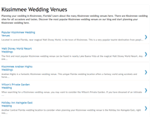 Tablet Screenshot of kissimmeeweddingvenues.blogspot.com