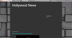 Desktop Screenshot of hollynewsdesk.blogspot.com