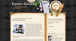 Desktop Screenshot of karma-kronicles.blogspot.com