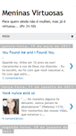 Mobile Screenshot of meninasvirtuosas.blogspot.com