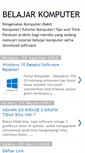Mobile Screenshot of portal-komputer.blogspot.com