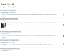 Tablet Screenshot of domesticcat.blogspot.com