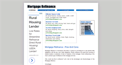 Desktop Screenshot of aboutmortgagerefinance.blogspot.com