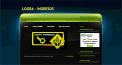 Desktop Screenshot of logra-ingresos.blogspot.com