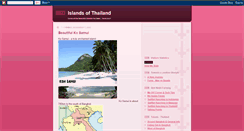 Desktop Screenshot of island-of-thailand.blogspot.com