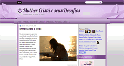 Desktop Screenshot of mulhercristaeseusdesafios.blogspot.com