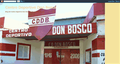 Desktop Screenshot of donboscochaco.blogspot.com