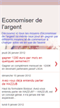 Mobile Screenshot of economiser-argent-net.blogspot.com