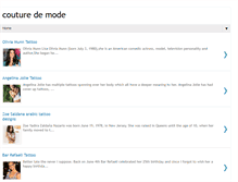 Tablet Screenshot of couturedemode.blogspot.com