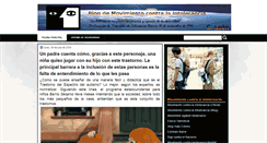 Desktop Screenshot of movimientocontralaintolerancia-cyl.blogspot.com