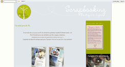 Desktop Screenshot of feuilledepapier-scrapbooking.blogspot.com