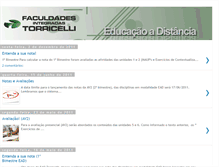 Tablet Screenshot of ead-torricelli.blogspot.com