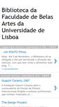 Mobile Screenshot of biblioteca-fbaul.blogspot.com