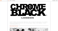 Desktop Screenshot of chromeandblack.blogspot.com