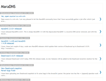 Tablet Screenshot of maradns.blogspot.com