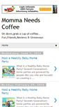 Mobile Screenshot of mommaneedscoffee2.blogspot.com