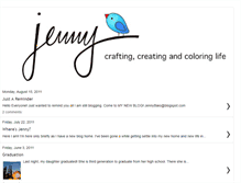 Tablet Screenshot of jennystevning.blogspot.com
