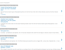 Tablet Screenshot of cypressquartet.blogspot.com