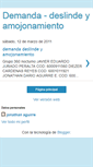Mobile Screenshot of demandadeslindeyamojonamiento.blogspot.com
