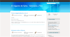 Desktop Screenshot of elgigantedesalta.blogspot.com