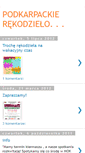 Mobile Screenshot of podkarpackierekodzielo.blogspot.com