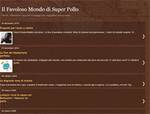Tablet Screenshot of ilfavolosomondodisuperpollo.blogspot.com