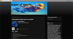 Desktop Screenshot of organofqwerty.blogspot.com