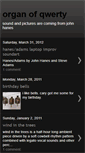 Mobile Screenshot of organofqwerty.blogspot.com