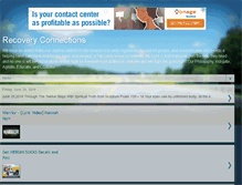 Tablet Screenshot of joseph-recoveryconnections.blogspot.com
