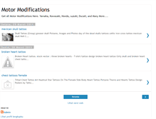 Tablet Screenshot of motor-modifications.blogspot.com