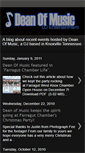 Mobile Screenshot of deanofmusicdj.blogspot.com