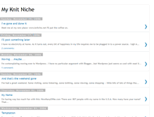 Tablet Screenshot of myknitche.blogspot.com