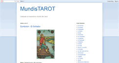 Desktop Screenshot of mundistarot.blogspot.com